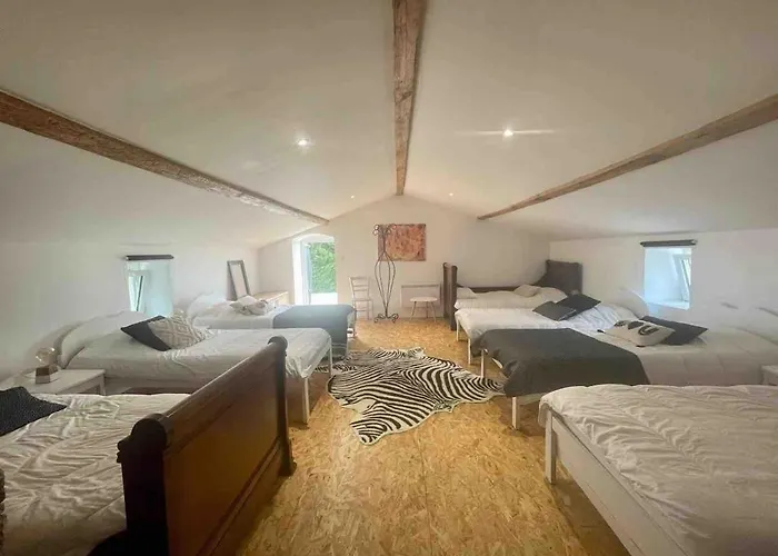 Сasa de vacaciones Demeure Avec Piscine Saint-Viaud