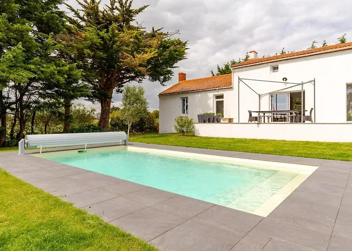 Сasa de vacaciones Demeure Avec Piscine Saint-Viaud
